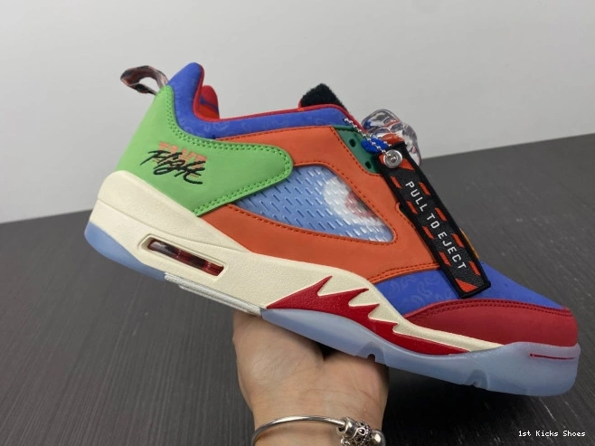 1st Kicks Shoes 5 Air Doernbecher DR6287-486 Low Jordan 0804